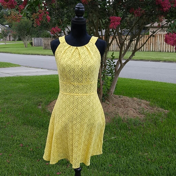 New York & Company Dresses & Skirts - Yellow dress